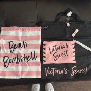 Victoria's Secret Beach Bombshell Tote Set